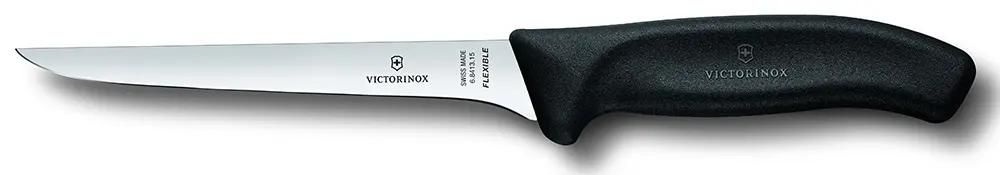 Нож кухонный Victorinox Swiss Classic Swiss Classic, обвалочный, 150мм, стальной, черный [6.8413.15b]